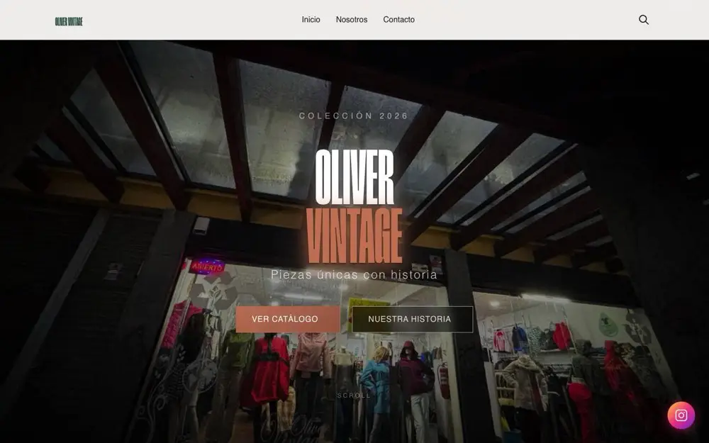 Página de inicio de Oliver Vintage